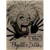 Image 1 : Eight On The Lam Phyllis Diller signed photo.