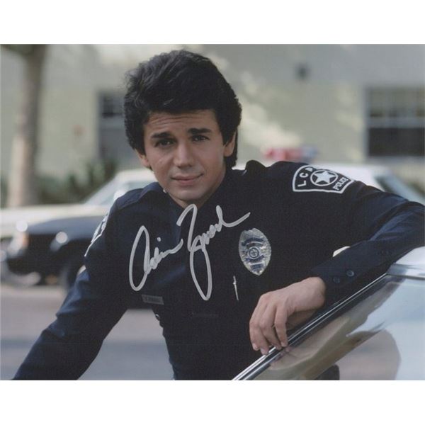 T. J. Hooker Adrian Zmed Signed Photo