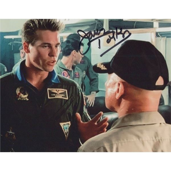Top Gun James Tolkan Signed Photo