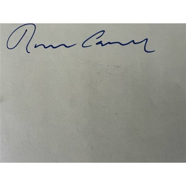 Friday the 13th Ronn Carroll autograph