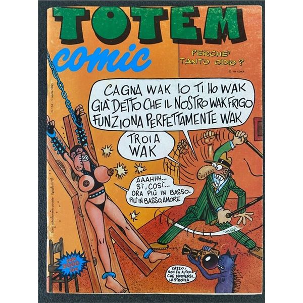 Totem Comic Italian Language Magazine