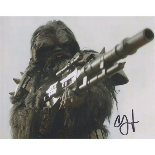 Star Wars The Book of Boba Fett Carey Jones Signed Photo