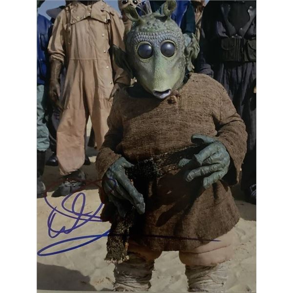Star Wars Warwick Davis signed photo
