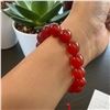 Image 1 : Red Carnelian Bracelet 12 mm