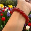 Image 2 : Red Carnelian Bracelet 12 mm