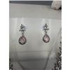 Image 2 : Brand New American Diamond Necklace With Earrings.