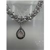 Image 3 : Brand New American Diamond Necklace With Earrings.