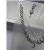 Image 3 : Brand New American Diamond Necklace With Earrings.