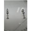 Image 2 : Brand New American Diamond Necklace With Earrings.