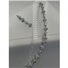 Image 5 : Brand New American Diamond Necklace With Earrings.