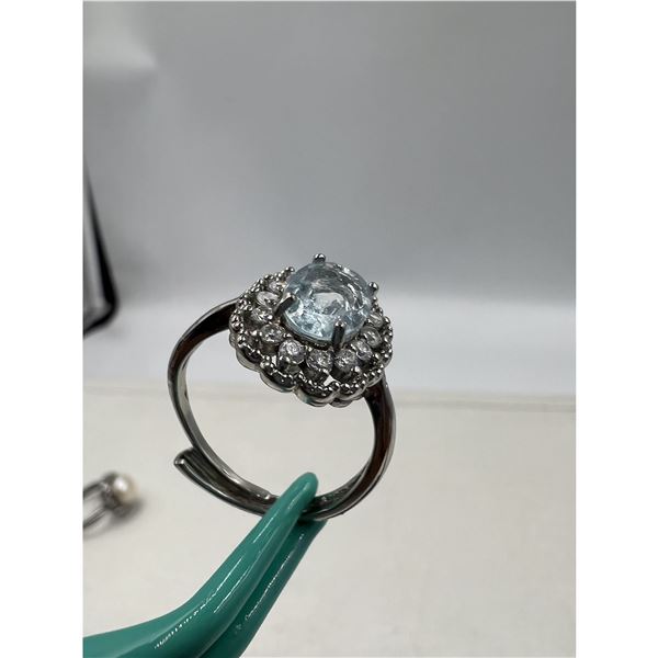 BRAND NEW GENUINE TOPAZ ADJUSTABLE RING