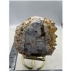 Image 4 : 3.7 INCH ORANGE HONEY CALCITE SPECIMEN