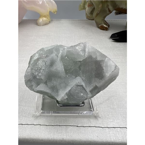 3.0 INCH GREEN FLUORITE SUGAR COATED SPECIMEN