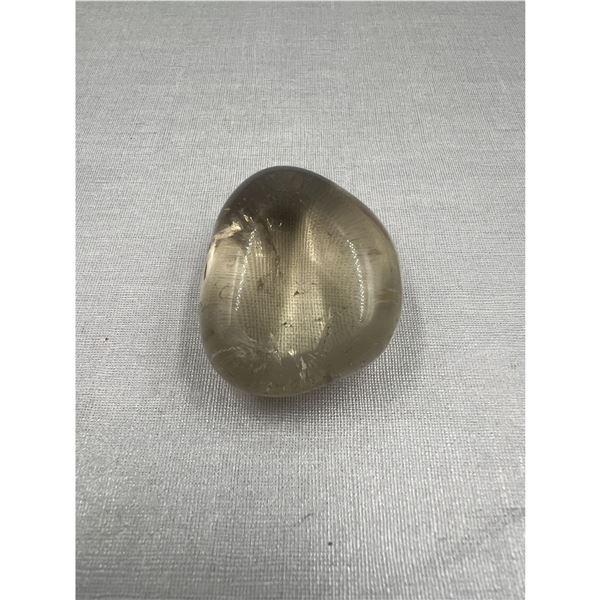 1.3 INCH NATURAL CITRINE POLISHED TUMBLED FROM BRAZIL HIGH GRADE
