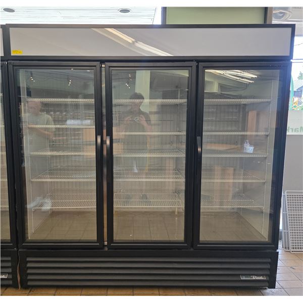 True 78" Black Swing Glass Door Merchandiser Freezer - Model GDM-72F-HC~TSL01 MSRP $22,715.50