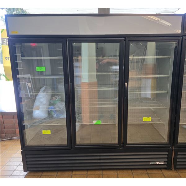 True 78" Black Swing Glass Door Merchandiser Freezer - Model GDM-72F-HC~TSL01 MSRP $22,715.50