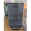 Image 2 : Group of grocery baskets on cart & shopping carts