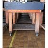 Image 2 : 5pc rolling produce merchandising display bin tables - approx. 38 x 32 x 38in H