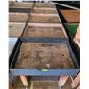 Image 3 : 5pc rolling produce merchandising display bin tables - approx. 38 x 32 x 38in H