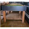 Image 2 : 3pc wooden produce merchandising display bins approx. 43in x 39in x 35in H