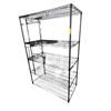Image 1 : Heavy-duty, adjustable 5-tier wire shelving unit