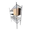 Image 1 : Heavy-duty, adjustable 4-tier wire shelving unit