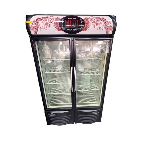 Minus Forty Technologies Corp  commercial two-door glass display reach-in merchandiser freezer