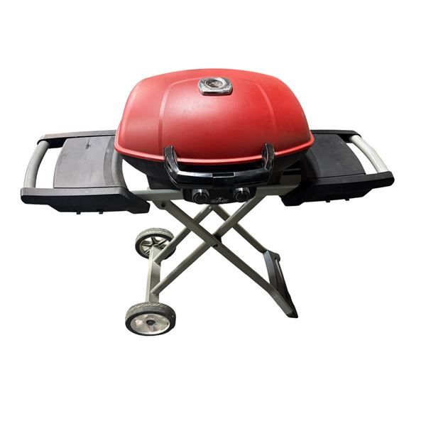 Napoleon TravelQ 285X Portable Propane Gas Grill with Scissor Cart
