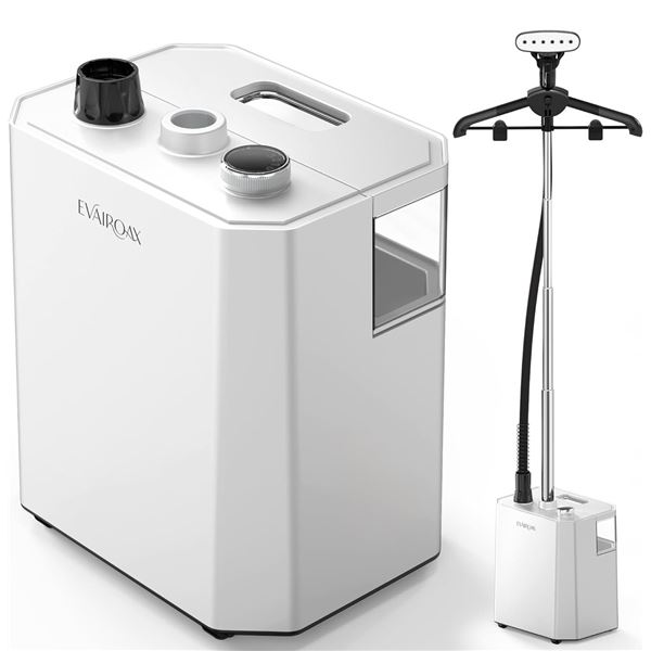 Evairoax 1800W Professional Standing Garment Steamer - RV: $180