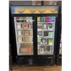 Image 1 : EFI - Bottom Mount Glass Door Freezer - Like New - Model: F2-54GDVC - RV:$4300