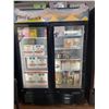 Image 1 : EFI - Bottom Mount Glass Door Freezer - Like New - Model: F2-54GDVC - RV:$4300