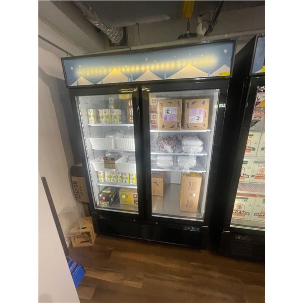 EFI - Bottom Mount Glass Door Freezer - Like New - Model: F2-54GDVCe - RV:$4300
