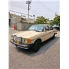 Image 1 : 1984 Mercedes Benz 300D Turbo Diesel - Ivory - Automatic - ODO: 162678 Miles - BC TITLE - VIN: WDB12