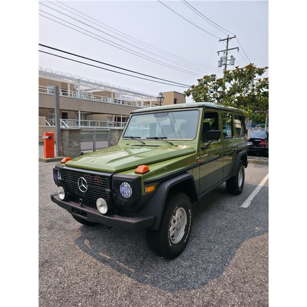 1985 Mercedes Benz 300GD - Green - Manual - ODO 2140 Miles - BC TITLE - VIN: 46033317038779
