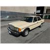 Image 1 : 1982 Mercedes Benz 300D Turbo Diesel - Ivory - Automatic - ODO: 116987 Miles - BC Title - VIN: WDBAB