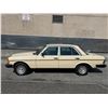 Image 2 : 1982 Mercedes Benz 300D Turbo Diesel - Ivory - Automatic - ODO: 116987 Miles - BC Title - VIN: WDBAB