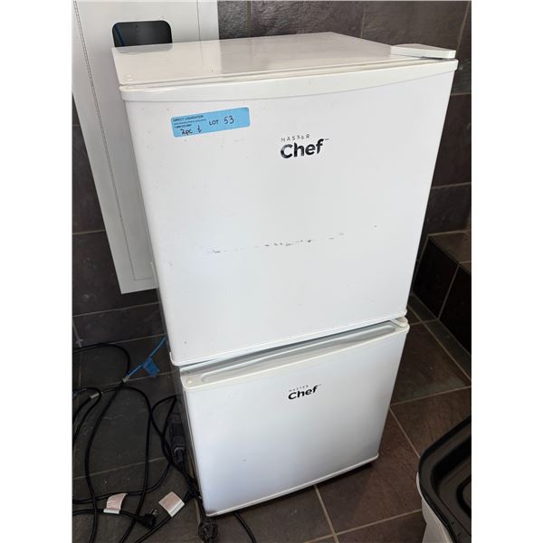 2 pc - Master Chef Mini Fridges - Tested & Working