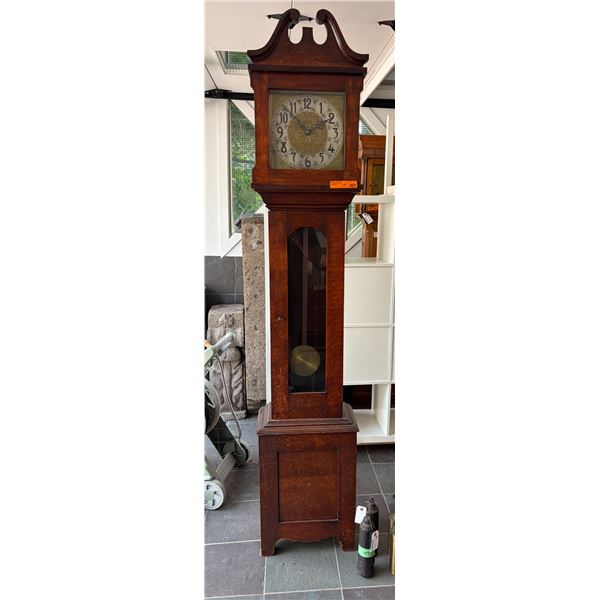 Vintage Grandfather Clock - Complete w/ Weights
