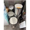 Image 1 : Group - Stainless Steel Garbage Bins