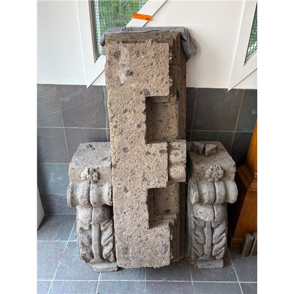 Concrete & Stone Table - 57x18x40"