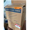 Image 2 : Uline clear tubes - 12x2"