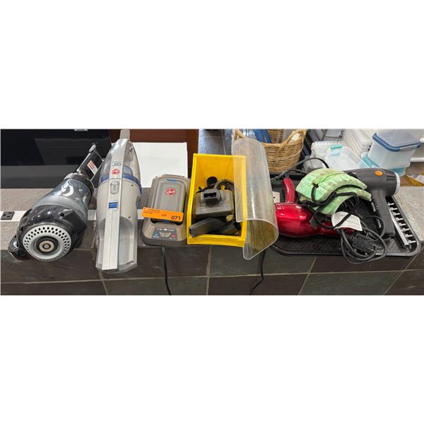 Group - Cordless Vacuums - Hoover& Black & Decker - w/ Attachments & Hair Dryer