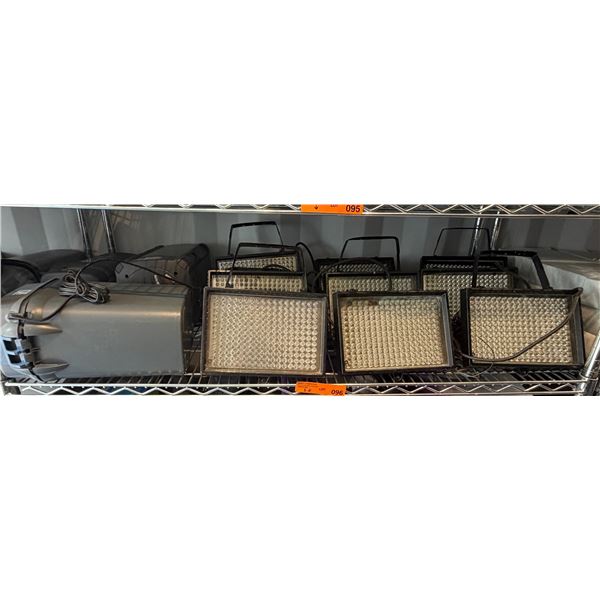 Shelf - Outdoor lights, Underwater filters (x3)