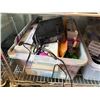 Image 3 : 2 Shelves - Hydroponic pumps, fire alarms, timers, etc.