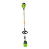 Image 1 : Greenworks Pro 60v Cordless Weed Eater w/ Charger & Extra Line - Tested & Working
