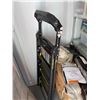 Image 4 : Group - Atlas Equipment 6,000lb 110v electric scissor lift, acetylene tank & step ladder