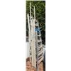 Image 1 : 5 pc - Aluminum step ladders & telescopic ladder