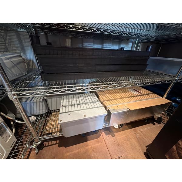 2 Shelves - Plastic Organizer Shelf & Electrical Panel Boxes