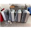 Image 1 : 4 pc - Commercial Cool A/C & Heater units - 11,000btu Heat / 12,000btu Cool