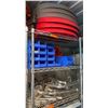 Image 1 : 3 Shelves - Plastic Pot Stands, Electrical Box, Stainless Steel Tubing w/ KF Flanges, etc.